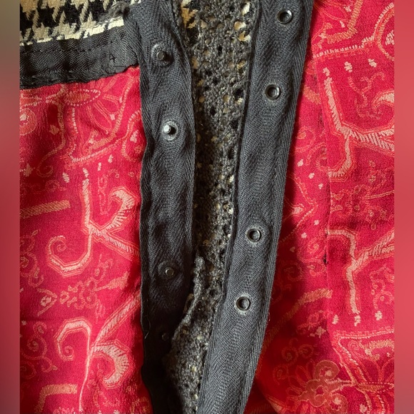 Vintage Tracy Feith Houndstooth Tank Top - Picture 10 of 10